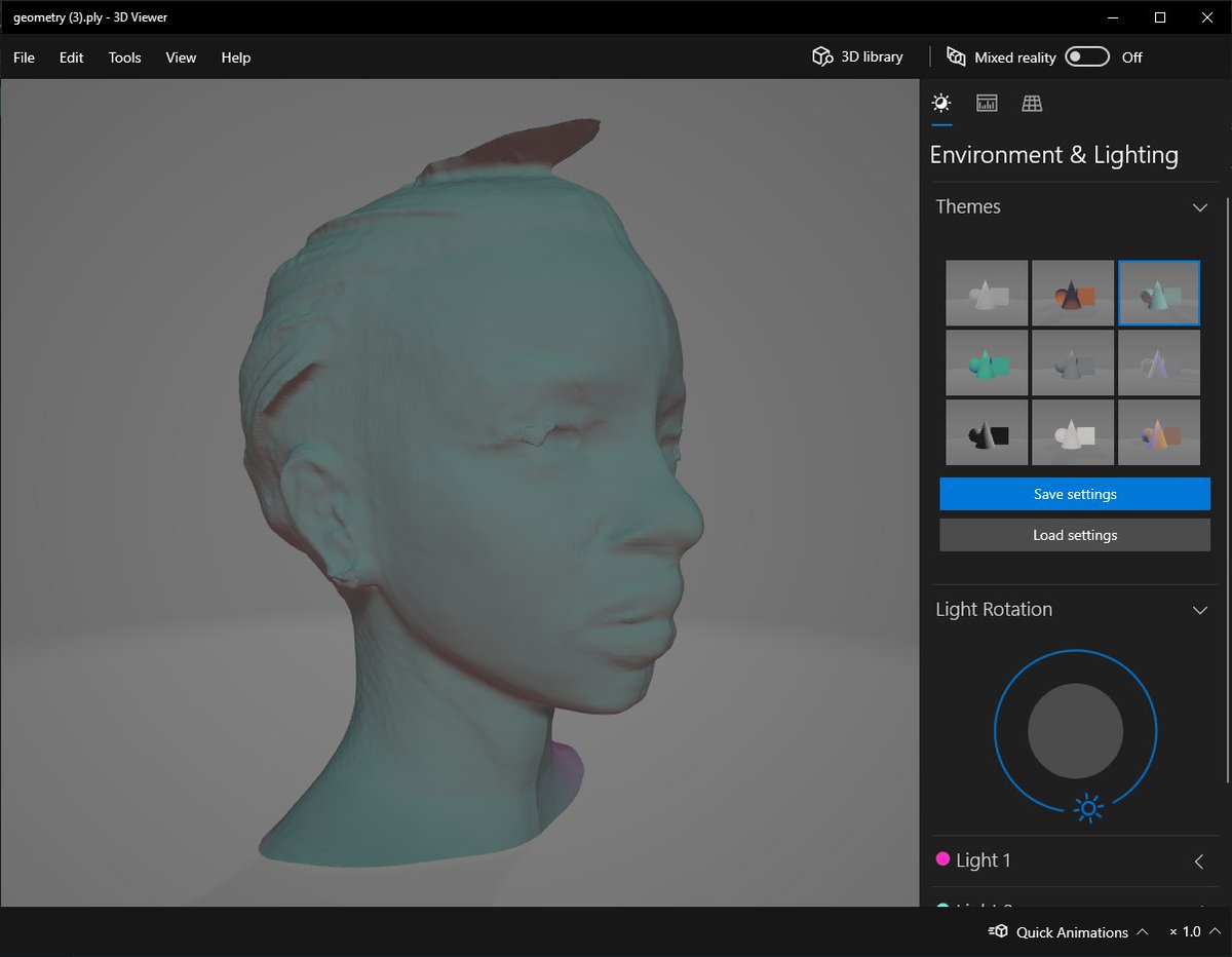 pg_carvallo's tweet photo. morning @camenduru ! i just playing a bit with PanoHead but i can't find the .PLY model that you show with screen captures on GitHub (attached), is this able to download?. i'll understand if is still private content. Cheers! https://t.co/bm6XA1IaOR