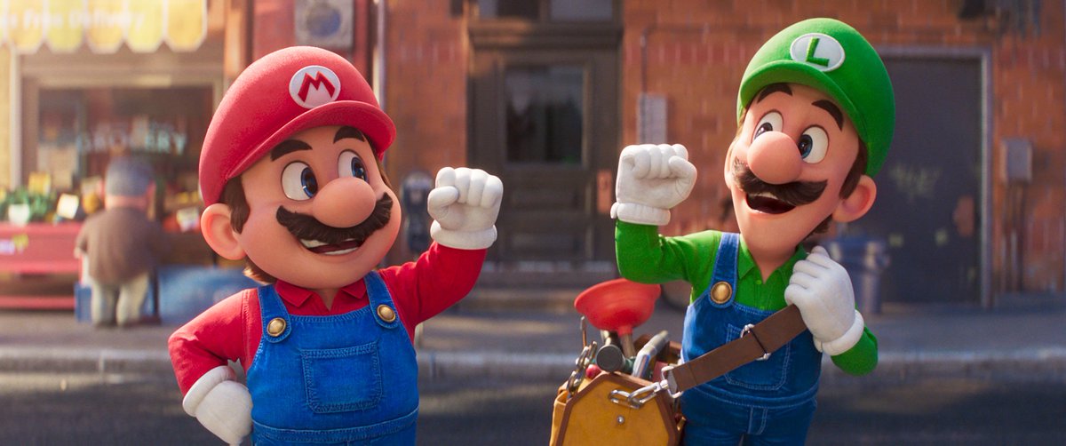 verge's tweet photo. The Super Mario Bros. Movie will start streaming on Peacock in August https://t.co/GtDYmJeGHV https://t.co/1jQwtKOra4
