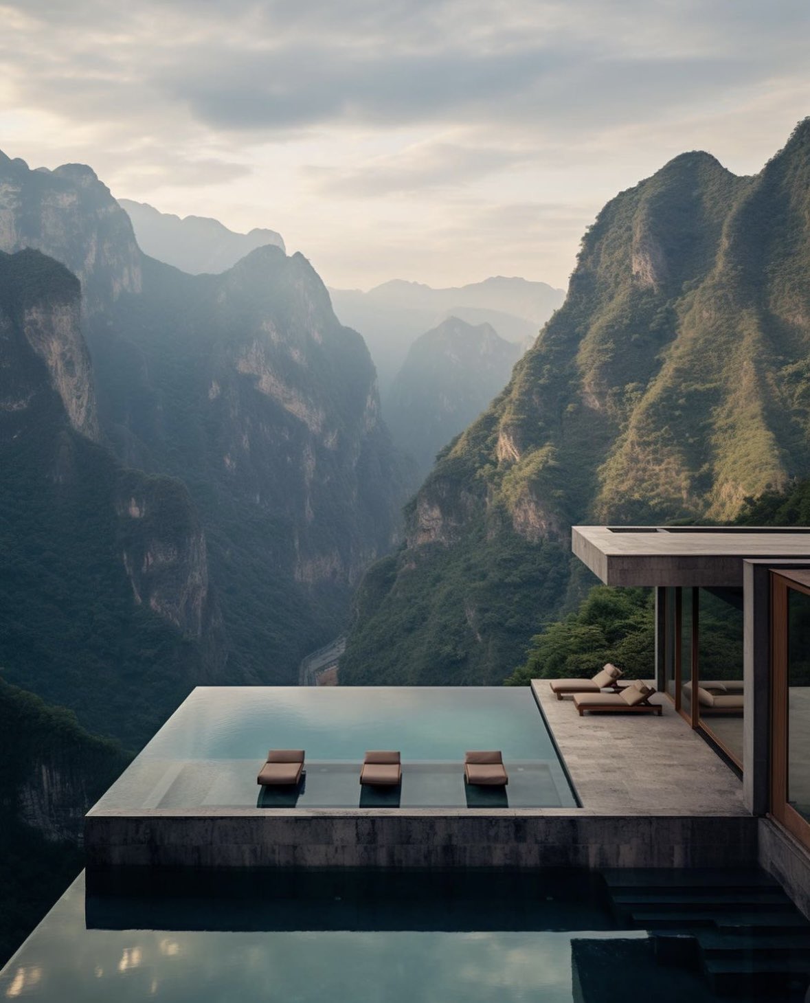 The Project. on Twitter: "A dream villa in Zhangjiajie, China. Designed ...