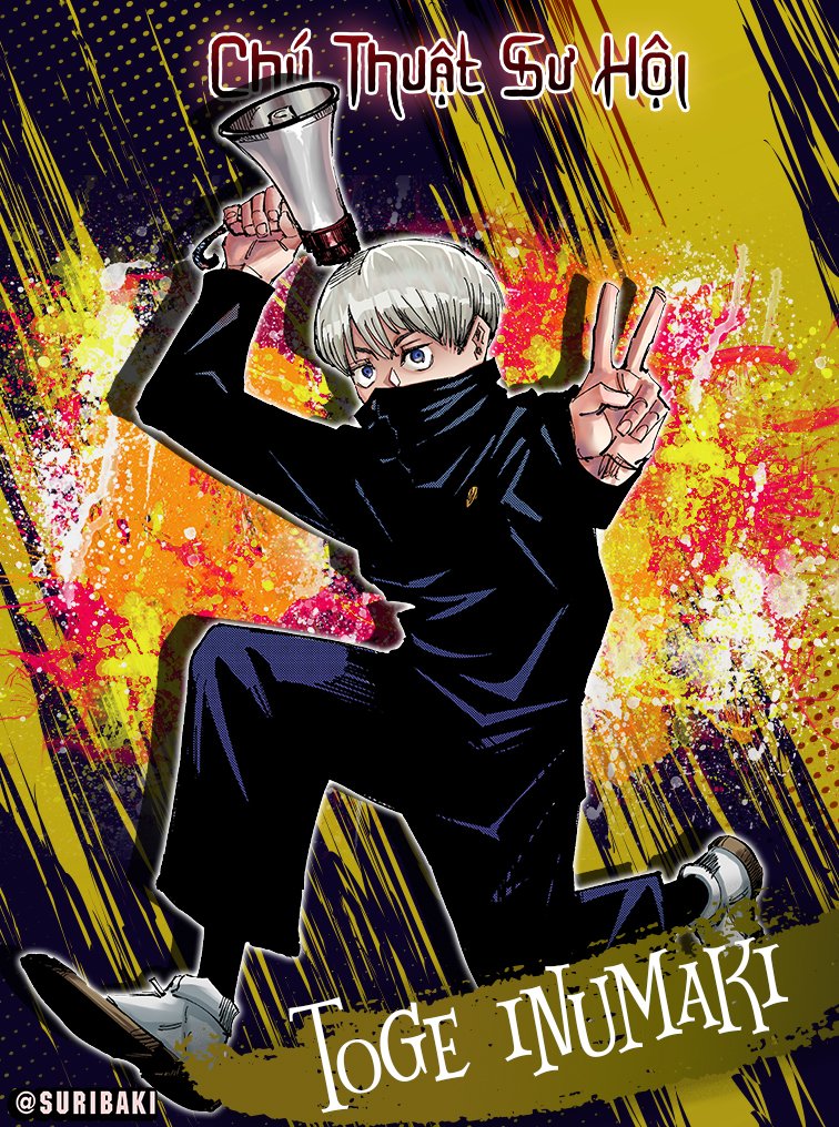 Day 15: Inumaki Toge
Commission for Chuthuatsuhoi   
#JujutsuKaisen📷 #呪術廻戦📷 #JJK #mangacoloring