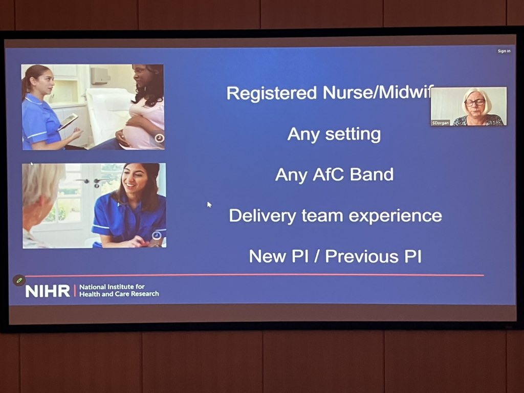 Great to hear @sharondorgan2 intro PI Pipeline Programme #PIPP for research nurses to develop into PI’s in clinical research. A great initiative.👏 Look forward to supporting our research nurses in applying. @NIHRresearch @JenAllisonCRF @ruthendacott @yorke_janelle #CRFConf23