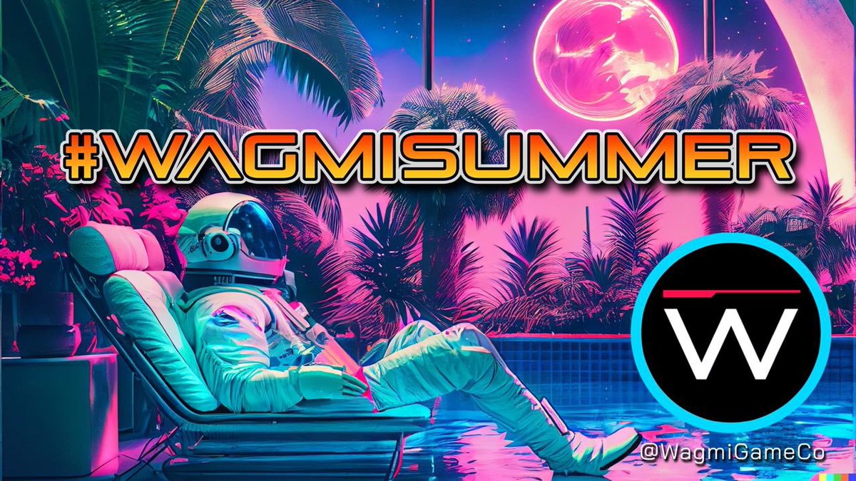 🎉 $50 $WAGMIGAMES Giveaway! 🎉

✅ Follow: <a href="/WagmiGameCo/">WAGMI Games</a> 
✅ Comment: #WAGMISummer 
✅ Tag 3 friends!

⏰ 24 hours! Let’s go!