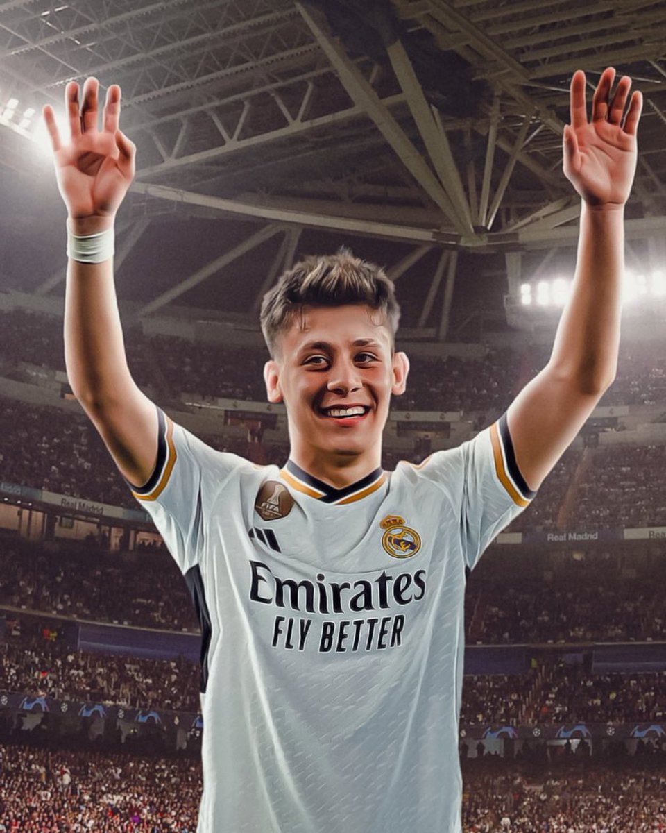 MadridXtra's tweet photo. 🇹🇷 OFFICIAL: Real Madrid’s Arda Güler post is now the most liked announcement ever by the club. https://t.co/EQOpL5nLBB