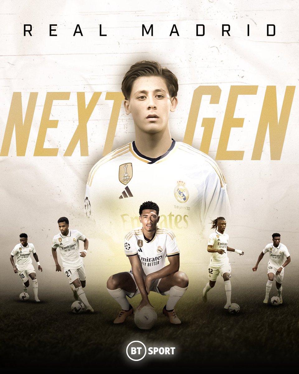 footballontnt's tweet photo. Real Madrid have the next piece of their puzzle 🧩

18-year-old Arda Guler is yet another star in the making ✨ https://t.co/Bgiz5bDvrD