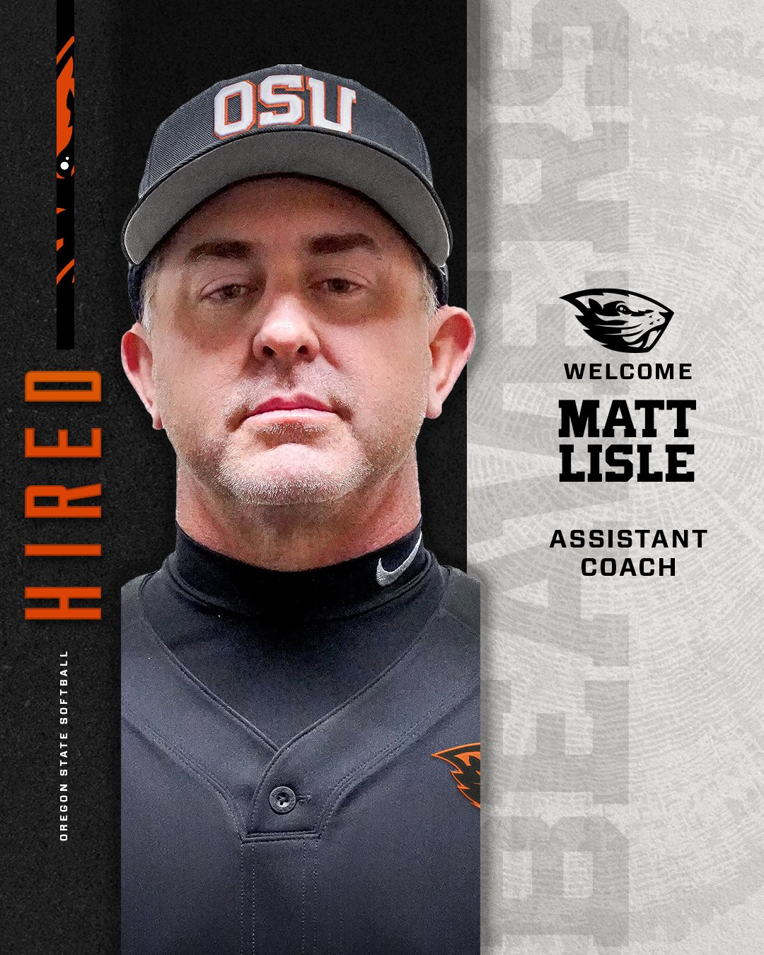 Oregon State Softball on Twitter Coach Matt Lisle! 👋 He