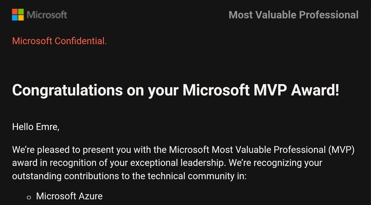 emr3martin's tweet photo. Honoring and exciting news before the summer break. Congratulations to all other MVPs. #MVP https://t.co/GXDqJFzVhb