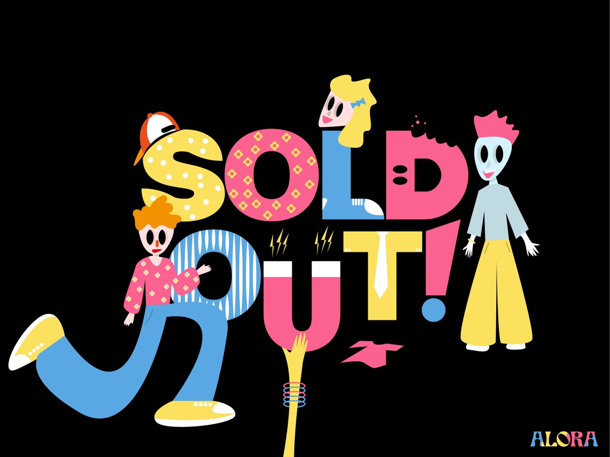 ALORA | SOLD OUT tweet media
