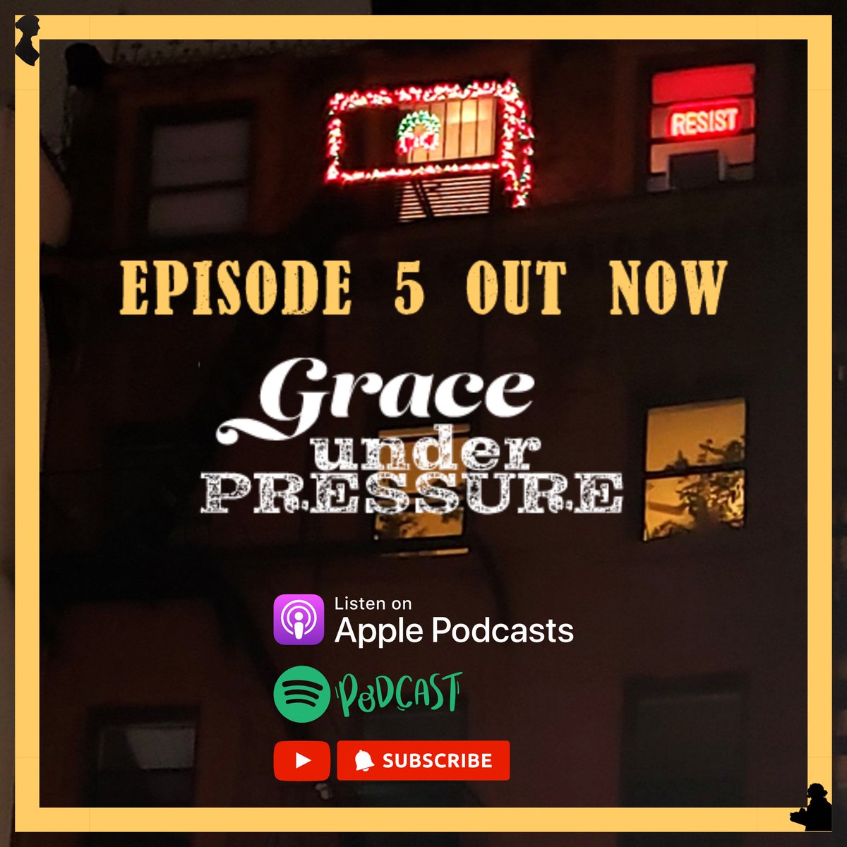 🗽 #GraceUnderPressurePodcast EPISODE 5 is OUT NOW on all podcast platforms 🎧 

✉️ “PUSHING THE ENVELOPE” ✉️ 

Where are you listening? 👂 

📌 <a href="/spotifypodcasts/">Spotify Podcasts 🎙</a> 
open.spotify.com/episode/6lXLnb…

📌 <a href="/applepodcasts/">Apple Podcasts</a> 
podcasts.apple.com/au/podcast/gra…