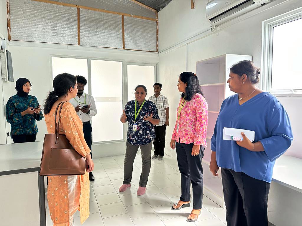 Hulhumalé Hospital on Twitter "Representative from Indian High