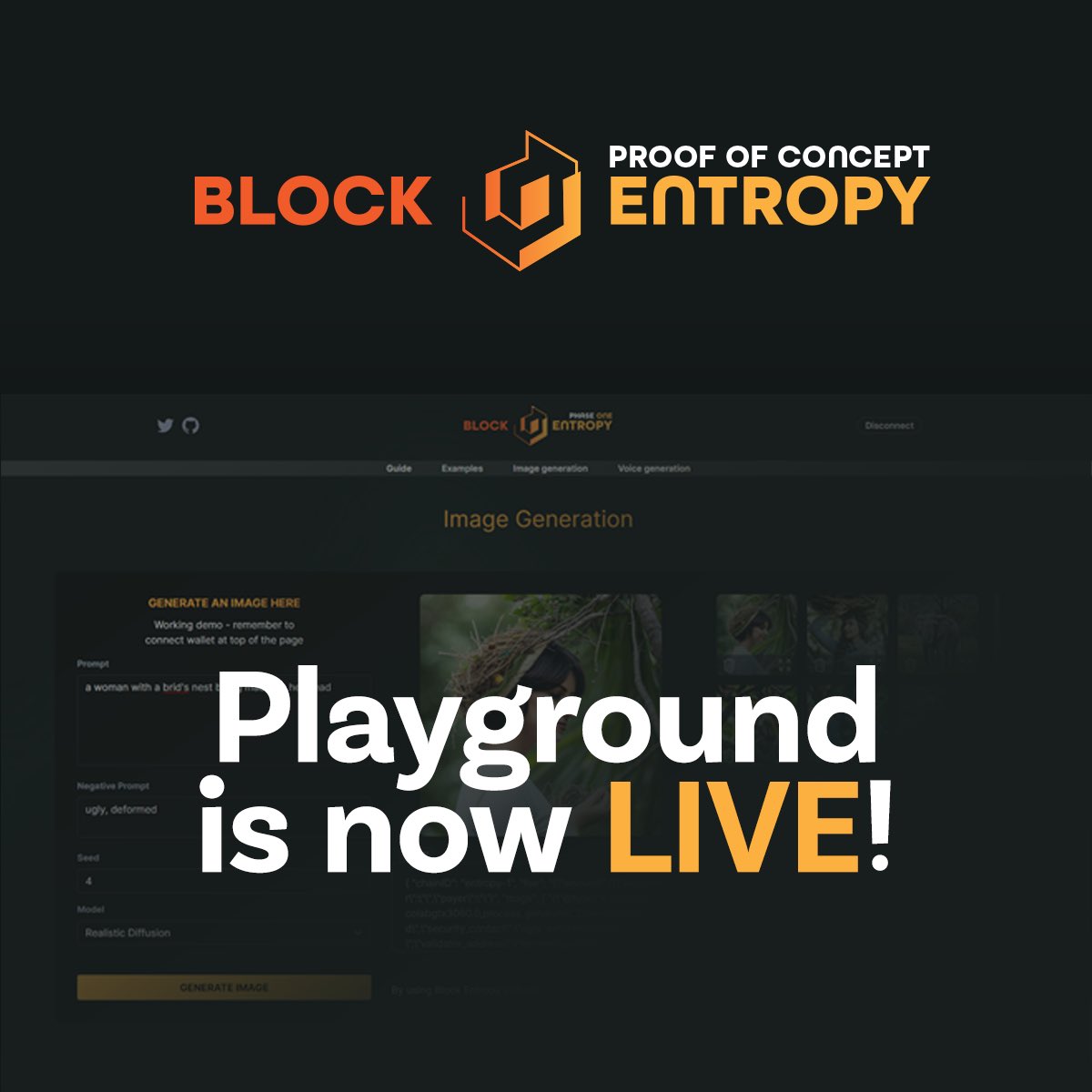🎉 We're excited to announce the launch of #BlockEntropy's AI Playground! Now you can explore and test our innovative concept of scheduling generative AI jobs on ML nodes via a Cosmos blockchain. 🚀 Please note, this is a research tool with limited capacity and frequent updates.…
