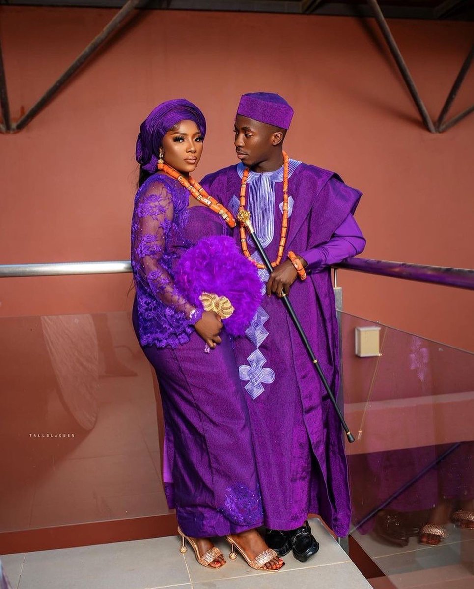 bespoke_asooke's tweet photo. Beautiful couple in our ASOOKE https://t.co/IRtzSa8Tad