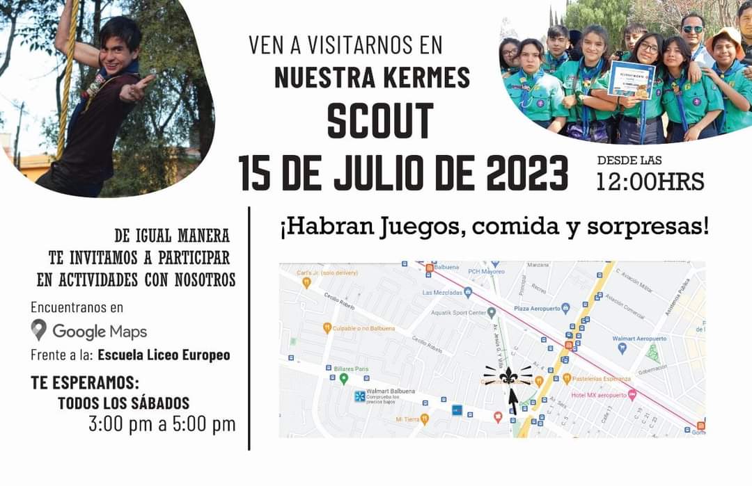 Beremusa's tweet photo. Amixes el grupo scout de mi hija "Legión de San Felipe Neri" esta organizando una kermes para juntar fondos para su viaje al camporee, será el 15 de Julio en la jardín balbuena, si alguien tiene chance de ir seria increíble! Les aseguro que no se van a arrepentir. https://t.co/X5sM6p5cPm