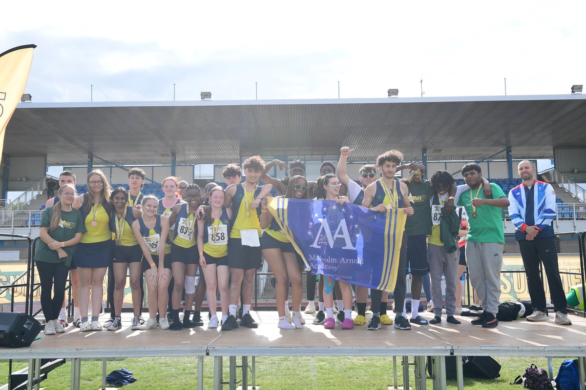 The U18 DRET Summer Cup
2023 champions are <a href="/MAAcademySport/">Malcolm Arnold Academy Sport</a> ! Well done🏆

In 2nd <a href="/CharnwoodPE/">Charnwood College PE</a> and 3rd <a href="/SGS_PE/">SGS PE</a>. Congratulations!