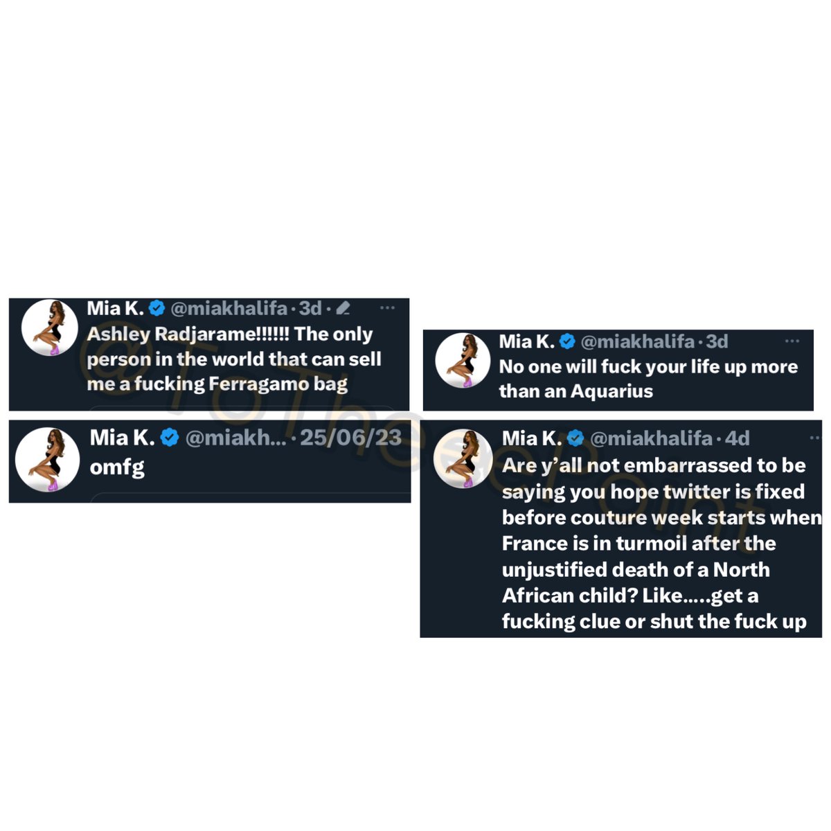 ToTheeePoint's tweet image. No one takes his/her profession as seriously as Mia K does.

I mean, her work reflects in pretty much everything she says 😝😝😝😝😝

#hilarious #funniesttweets