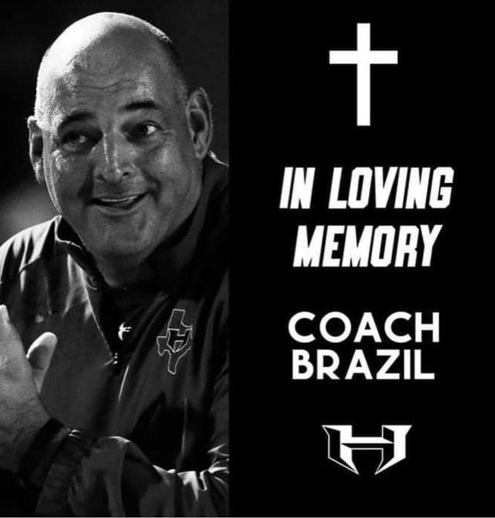 Proverbs 27:17 “As iron sharpens iron, so one person sharpens another.”  This verse hung in the field house at Hebron .  As a young coach, Coach Brazil sharpened me as a man, husband, father and man in Christ . Well done sir.  We all love you Coach.