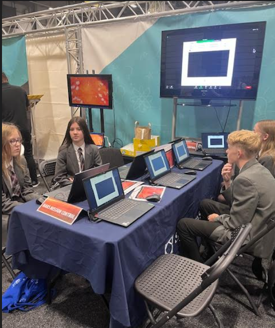 CareersPontHigh's tweet photo. We got to explore four zones... Space, Technology / Cyber Security, Manufacturing, Environment and Energy. Meeting many companies raised the awareness of STEM work as a career. #inspired
#STEMFest23 @PontHigh @PontSci @rtcstem https://t.co/SjfujLGpsp