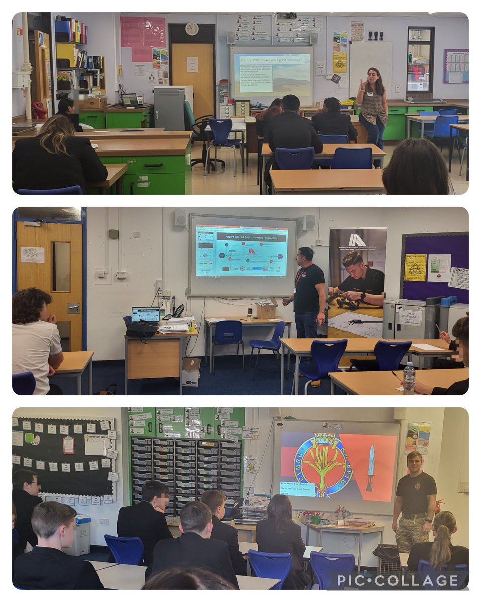 Day 4 of 4 of Careers Week @ALC3to16 Great drop down day for year 10s, thanks Luke of @WelshGds Graham of Aspire @BlaenauGwentCBC Sarah of @BigIdeasWales Fantastic employer engagement 👏👏 #inspiringstudents  #careerswales #employerengagement