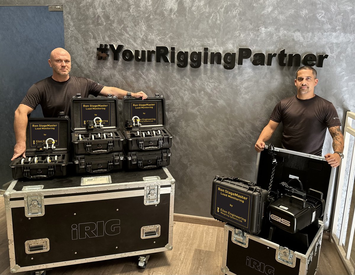 EilonEngineer's tweet image. We are thrilled to announce our new partnership with iRIG, one of the Middle East's leading providers of industrial and live event solutions.  
Say hello to #YourRiggingPartner in the Middle East! 🌍
irigevent.com

#loadmonitoring #rigging #riggingequipment #liveevents
