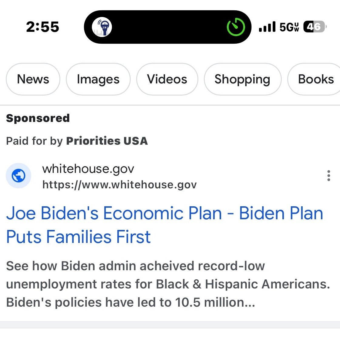 likebutterfield's tweet photo. After @potus laid out his economic vision - coined "bidenomics"  - @prioritiesUSA went up w search ads so folks seeking add'l info could learn more. We saw higher interest from 18-40 yos, lower income earners + men!

It's our job to meet people where they are to engage + educate! https://t.co/9ny7wpTtog