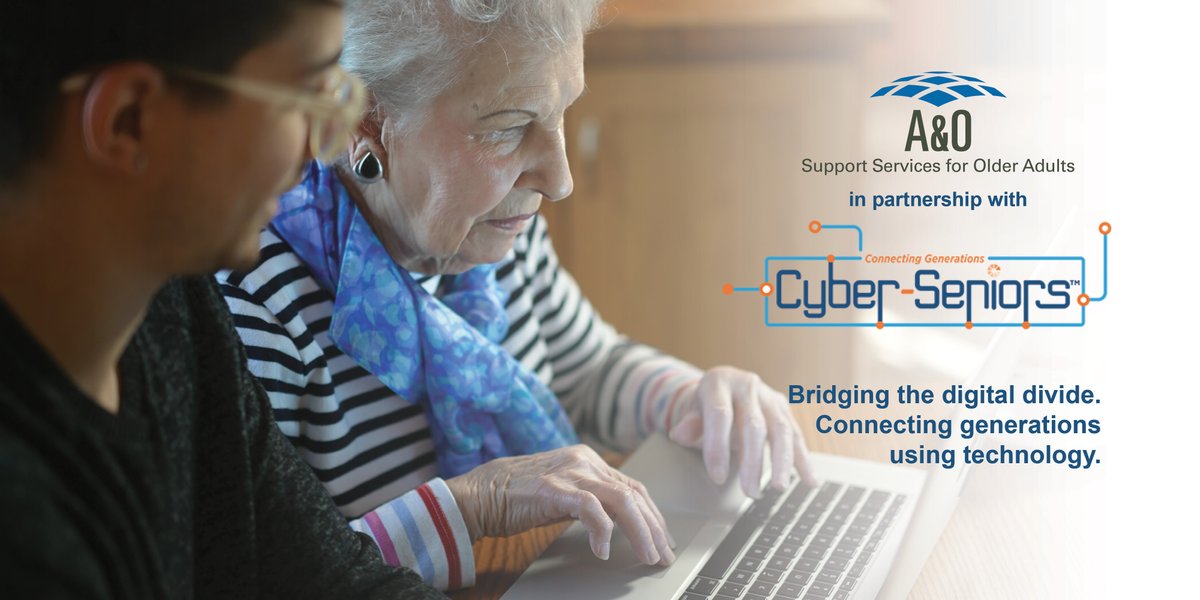 A &amp; O, in partnership with Cyber-Seniors, is committed to empowering older adults on their digital journey. Visit our website to access our new Technology Support Page. Join us in creating an inclusive digital world for all. aosupportservices.ca/resources/ao-c…