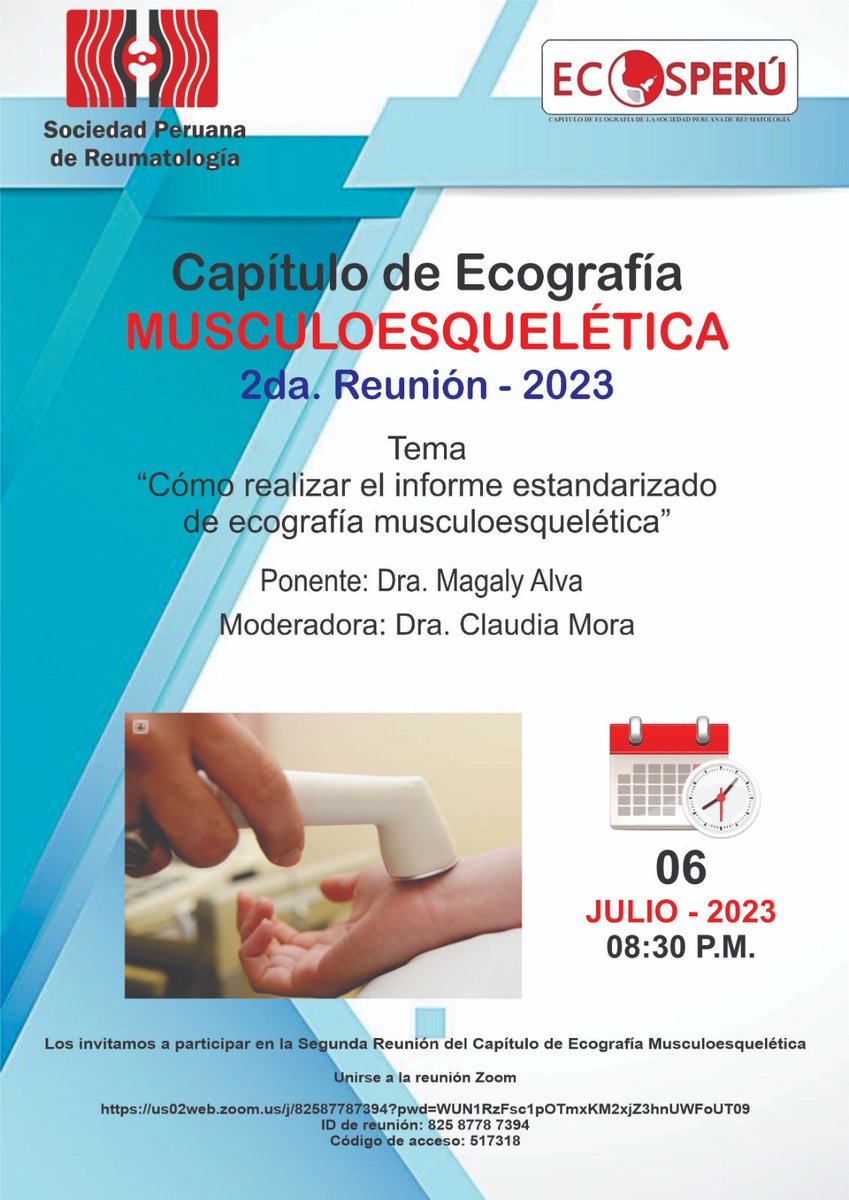 Sociedad Peruana de Reumatología (@soc_peru) on Twitter photo 