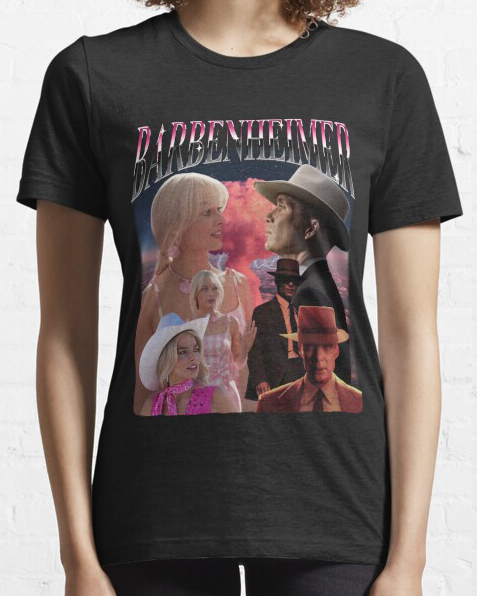 k9niiine's tweet photo. A shirt you need for the upcoming movies 💗💥
#Barbie  #Oppenheimer #Barbenheimer 
👉Get It Now : https://t.co/87LJhADSSe

#tshirts #clothing #fashion #VintageShirt #redbubble https://t.co/OAeTKRakKg