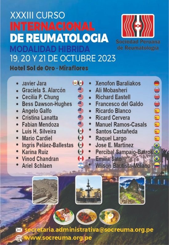 Sociedad Peruana de Reumatología (@soc_peru) on Twitter photo 