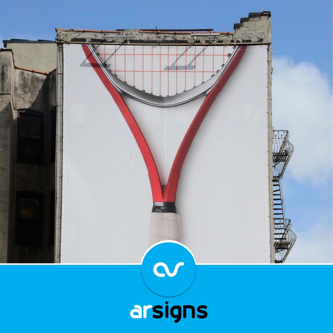 ArSigns's tweet image. As the sweet smell of cut grass, strawberries and Pimms settles on the 1st week of Wimbledon, we've pulled together our favourite tennis-related #outdooradvertising for today's #finesignfriday.

A special nod to Sir Andy for this one.