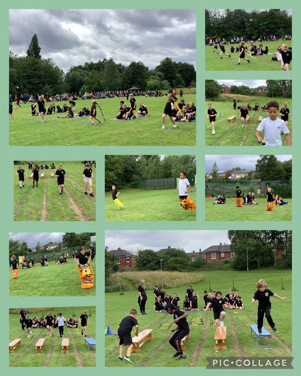 Well done to #sjsbclass7 who all showed fantastic teamwork and determination to earn points for their house this afternoon during #sjsbsportsday it was wonderful to watch! 🏃‍♀️🏃#sjsbpe