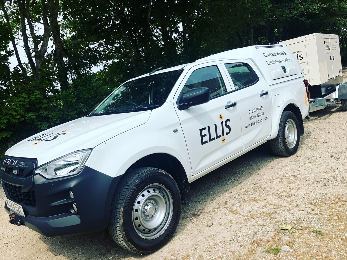 EllisGroup's tweet photo. Being a #southwest based #family #business we always seek to support other #regional #companies on this occasion @rogeryounguk suppliers and supporting our @isuzuuk trucks.
For all of your #generator needs in #cornwall #devon we are only a ☎️ away 24/7/365
01209822 / 01392401234 https://t.co/npChlt1C8W