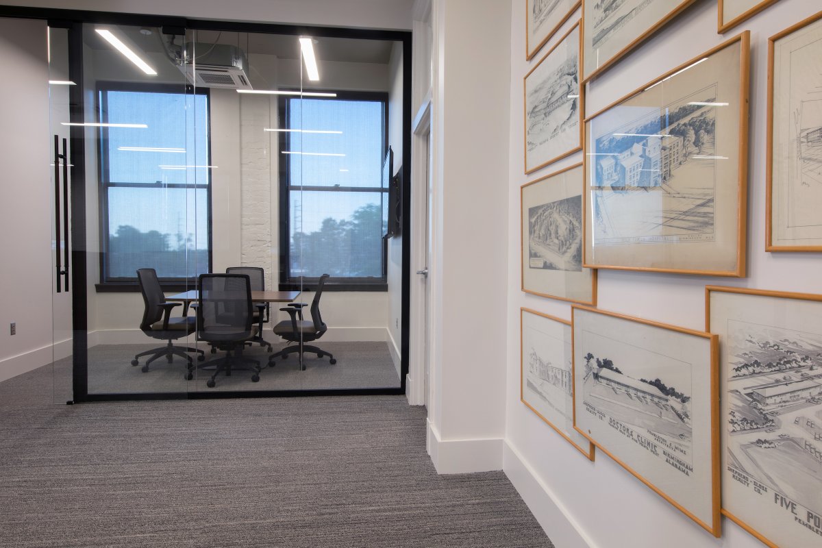 Rives has completed an extensive renovation at Schoel Engineering's two-story office building. The project entailed a stunning full interior renovation and exterior restoration, including the addition of a balcony to the second floor. #Renovations #Restoration