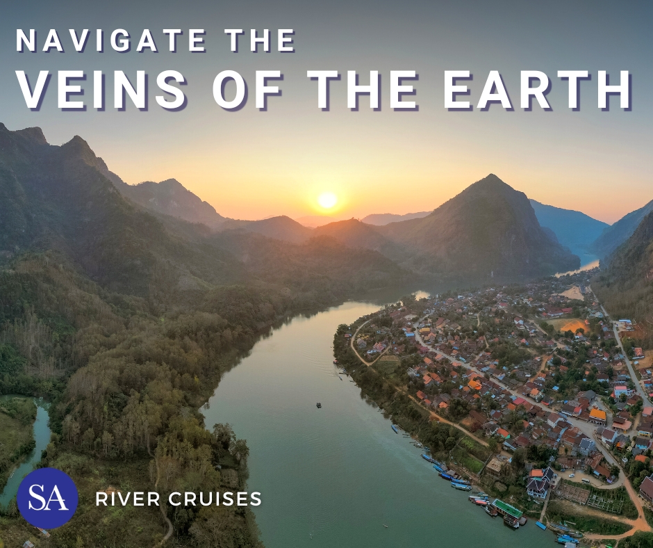 Embark on an enchanting River Cruise and journey through a world of vibrant flora &amp; fauna, rich history, and openhearted people 💫 #Travel #Cruise #Egypt #TheAmazon #SoutheastAsia - mailchi.mp/saexpeditions/…