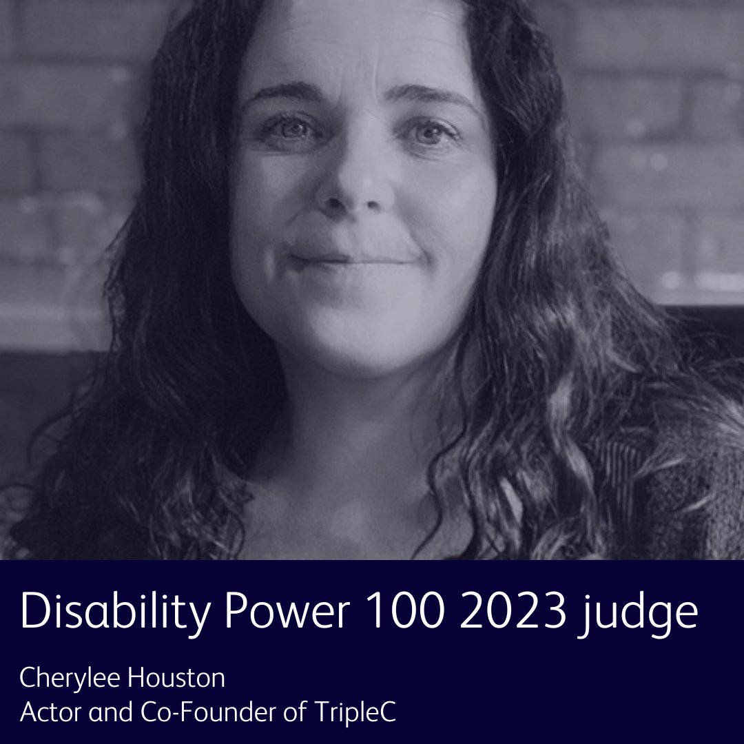 ShawTrust's tweet photo. As well as playing much-loved character Izzy Armstrong in Coronation Street and being the co-founder of @TripleC_UK, @cheryleehouston returns to the #DisabilityPower100 judging panel for 2023.
Thank you for taking on the judging role once again, Cherylee.
#BeTheDisruption. https://t.co/lOrN3oKVDn