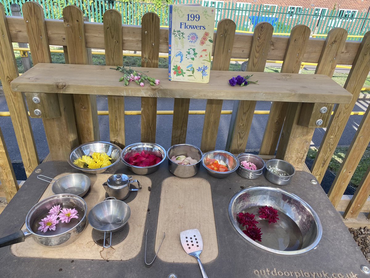 MrsQ_EYFS's tweet photo. How it started v’s how it ended! I was imagining potions and perfumes but the petals quickly became food for the mini-beasts! https://t.co/zPELgvqBxD