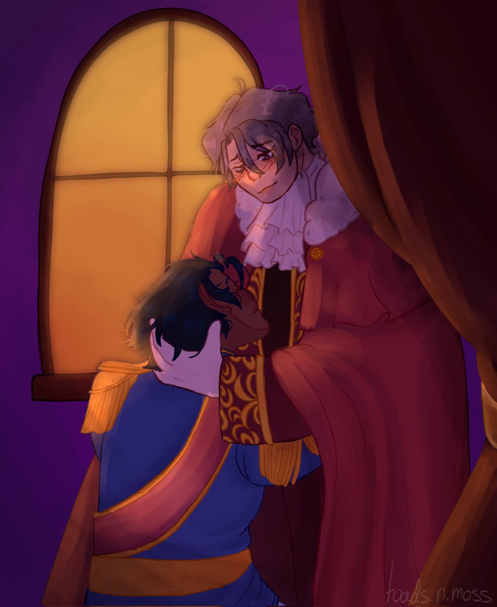 toadsnmoss's tweet photo. #nmweek23 day six: formal
do the capcom cafe outfits count?
anyways, could this be a prince and his knight, or perhaps a forbidden love between kingdoms? π
#aceattorney #narumitsu #wrightworth https://t.co/C89cX0hDzF