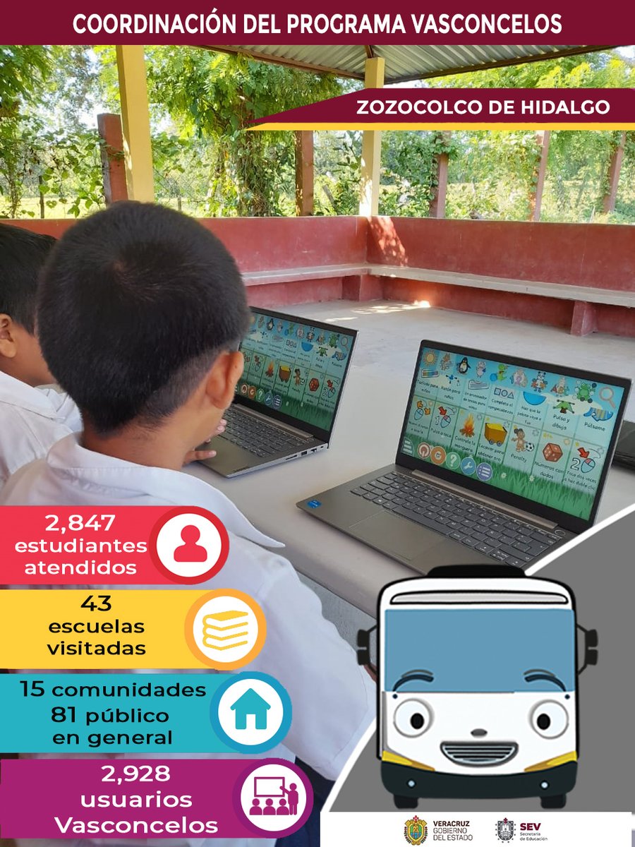 Vasconcelos_SEV's tweet photo. 📷¡Muchas gracias #ZOZOCOLCODEHIDALGO!📷
Del 05 al 30 de junio del presente año, 3 brigadas Vasconcelos recorrieron comunidades y escuelas de todos los niveles de este municipio, desarrollando actividades y sesiones en beneficio de la población estudiantil. https://t.co/Y6CF4LMA2L