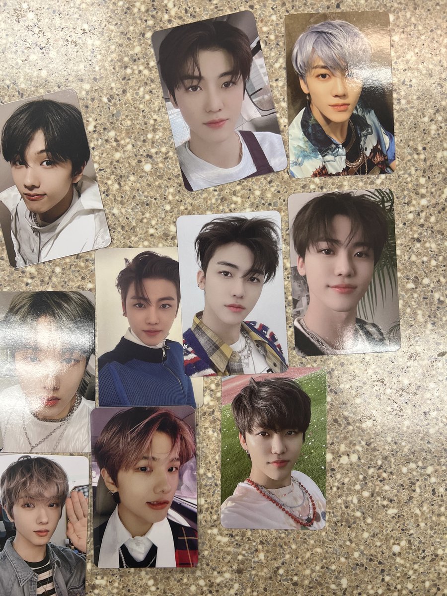 WTS - Selling

Jeno Mark Haechan Jisung Jaemin
Pc photocard

DM me if you are interested

📍USA
can ship worldwide