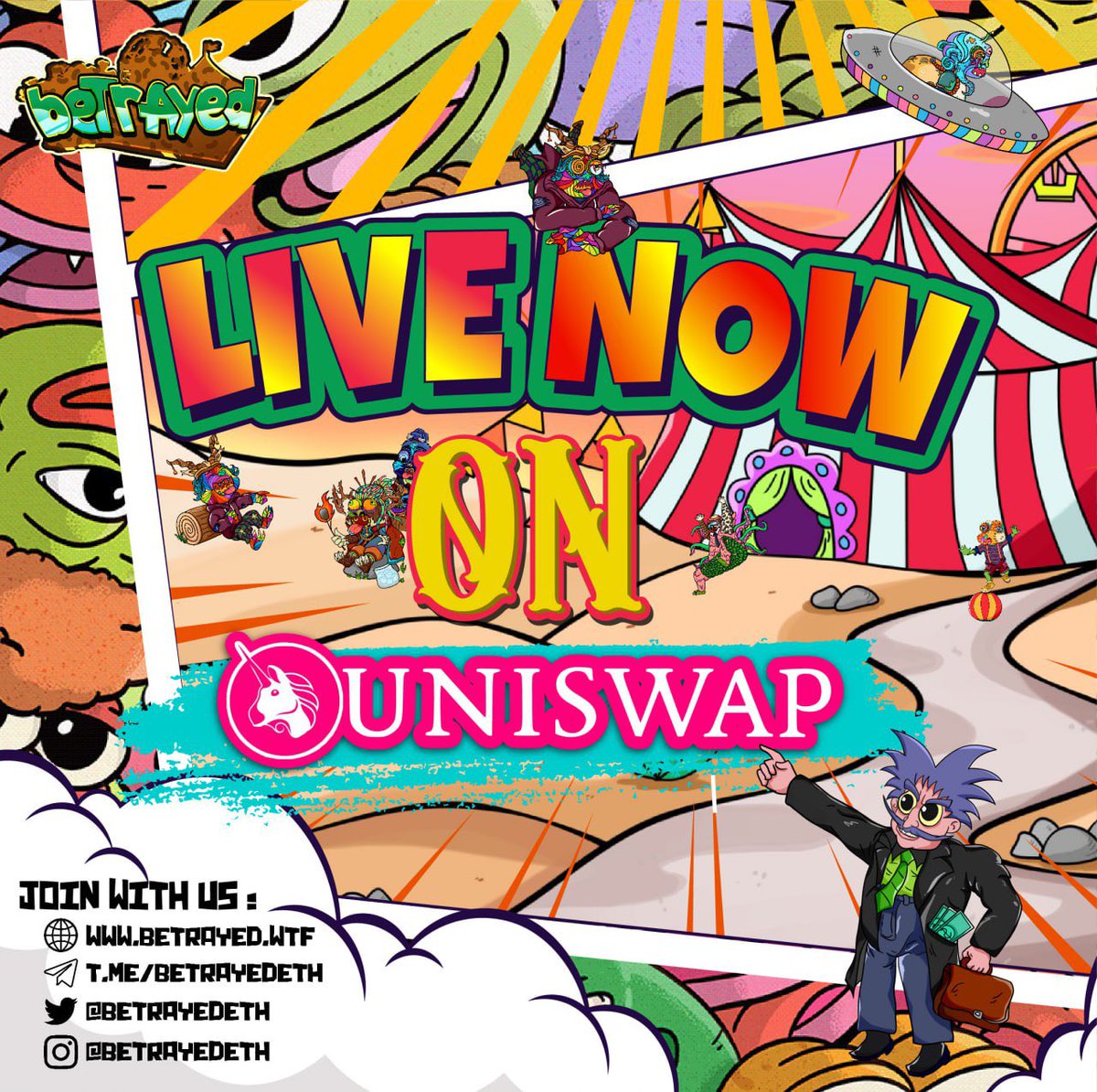 Betrayed Official tweet media