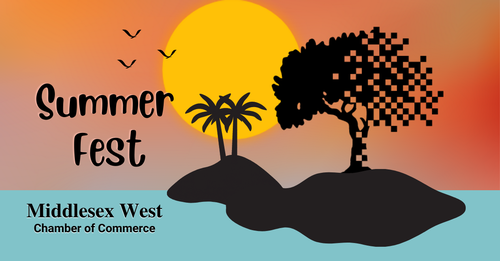 MWestChamber's tweet photo. Middlesex West Chamber Summerfest 2023☀️😎🏖️event is Tues, August 8 5:30-8:30pm at NARA Park Acton!  Food &amp; Brew, FUN, Music, Cornhole games+
Chamber members &amp; friends &amp; public all welcome! 
JOIN the growing list of Sponsors &amp; BUY tix🎟️at https://t.co/HZUUTAWy7D
#MWCoC #ActonMA https://t.co/EGM0jZ8HHC