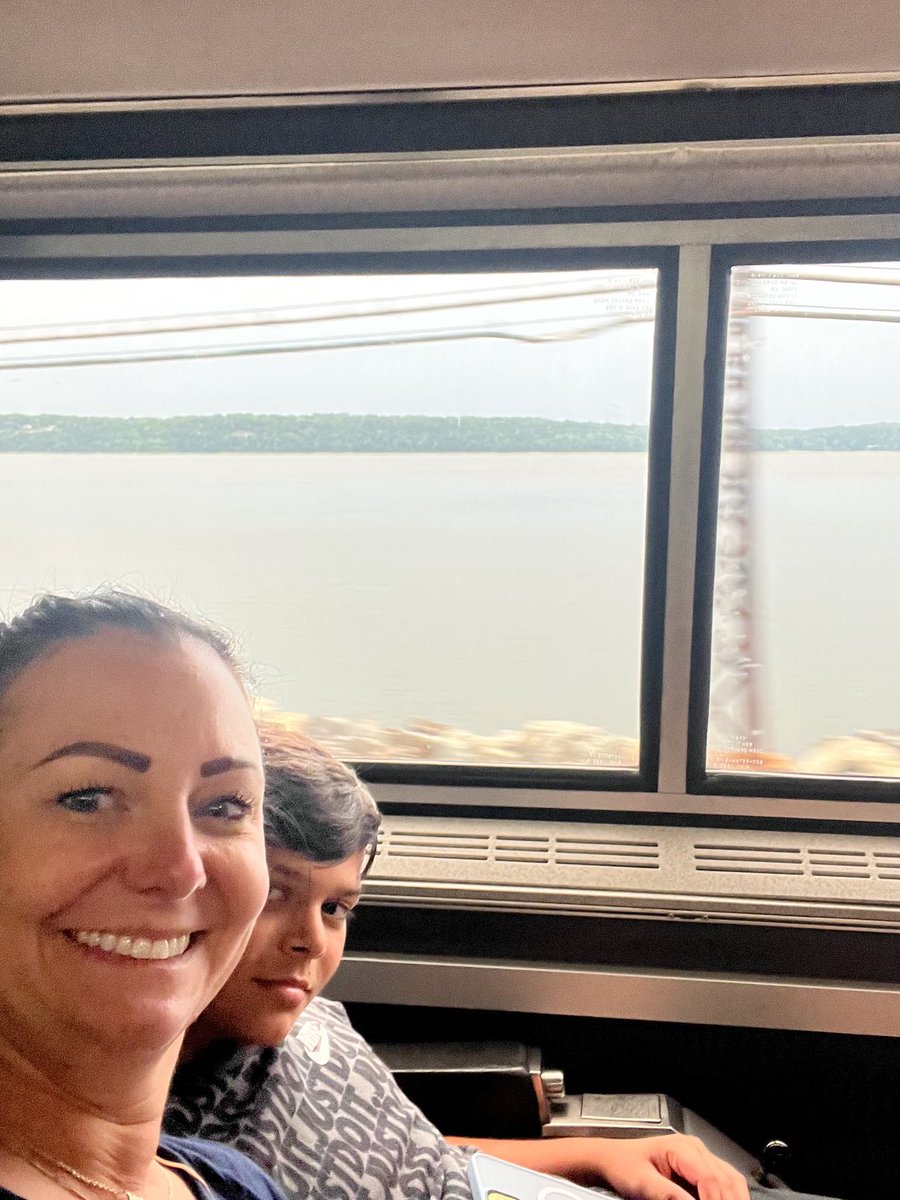 Enjoyed some mother/son time in NYC before taking the Amtrak train 🚆 to Albany/Cooperstown #ACECUBS23 ⁦@campbellcubs⁩