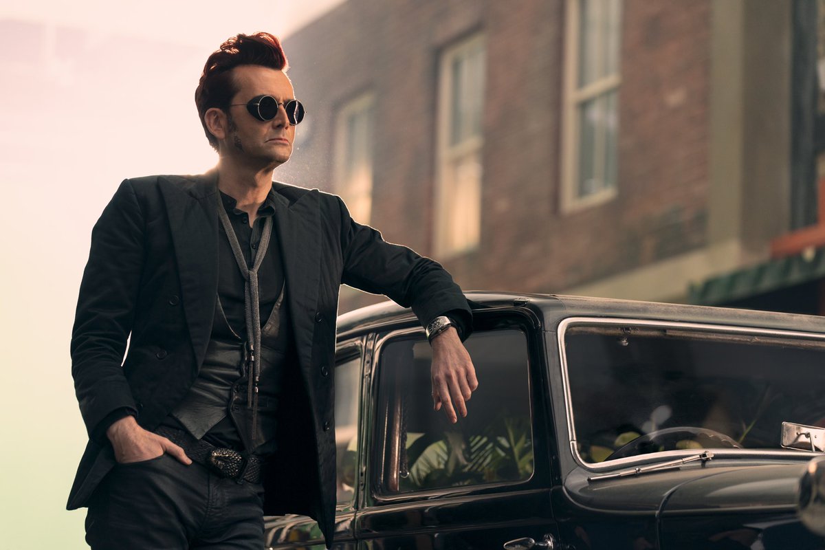 New photo of David Tennant as Crowley in Good Omens 2 

#GoodOmens #GoodOmens2 #DavidTennant