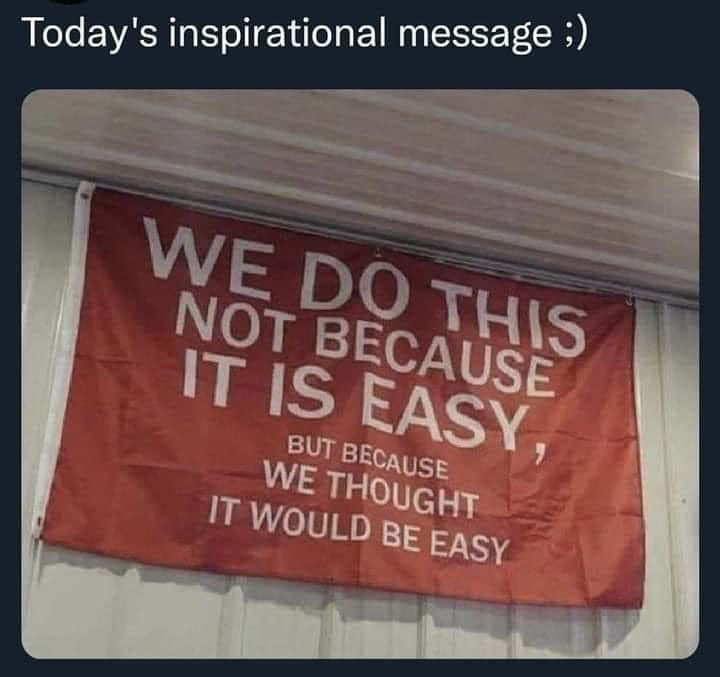 SilverRiverBook's tweet photo. Writer’s mantra. 🤣
#WritingCommunity #writerslife #writers #writing https://t.co/YJboVbOY56