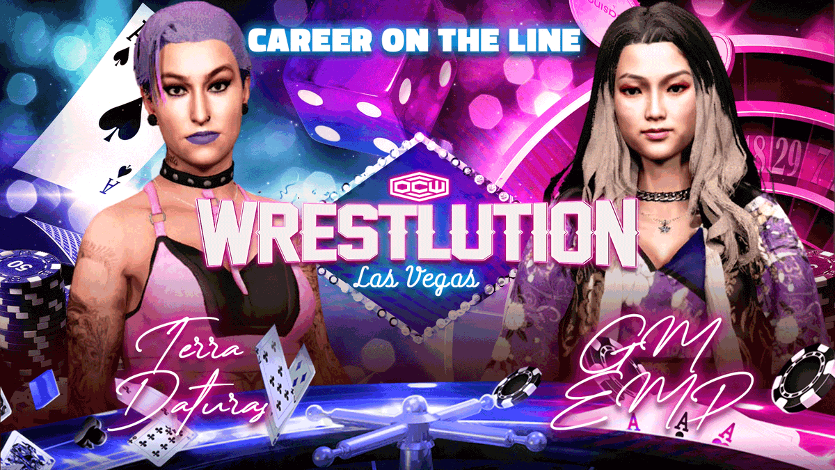 ocwfed's tweet photo. Wrestlution 17 is jam packed! 
16 Matches! 😤
13 Hype packages!!! 😱

Join us Sat / Sun 3PM EST
https://t.co/UtbOOytP5L
https://t.co/reEKbK8aGH

To see why no one can touch the #OCWFED community when it comes to production yeesh!

#WWE2K23 #caw https://t.co/ZzevOATDH3