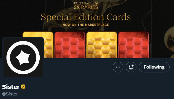 thedonofsorare's tweet photo. For the last week or so I've thought that @Sorare were doing some themed week for International Siblings Day or something. It's because I've kept using the translate in browser and it changes the name. 🤣 #SisterDate https://t.co/DWhfGtbZkn