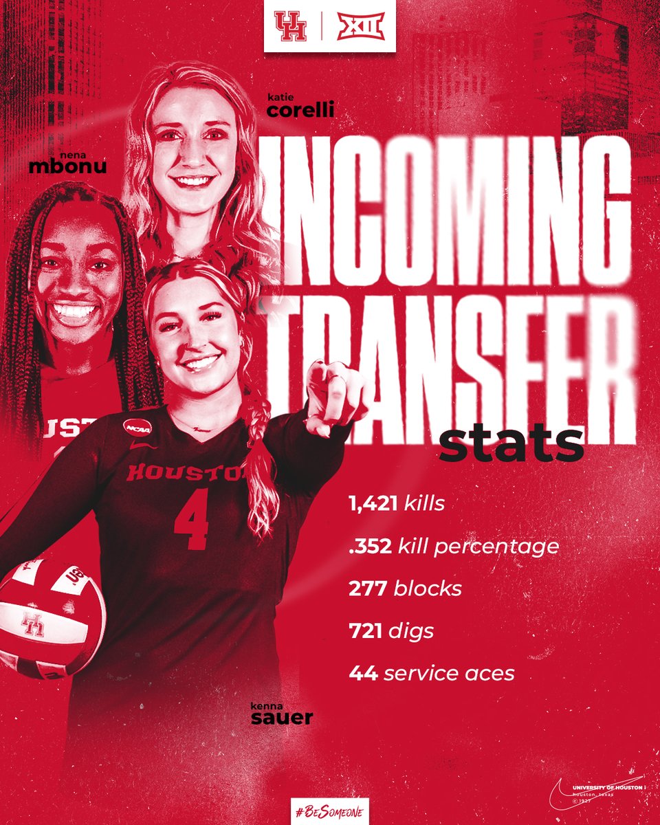 Looking forward to these three hitting the court 🏐

#BeSomeone