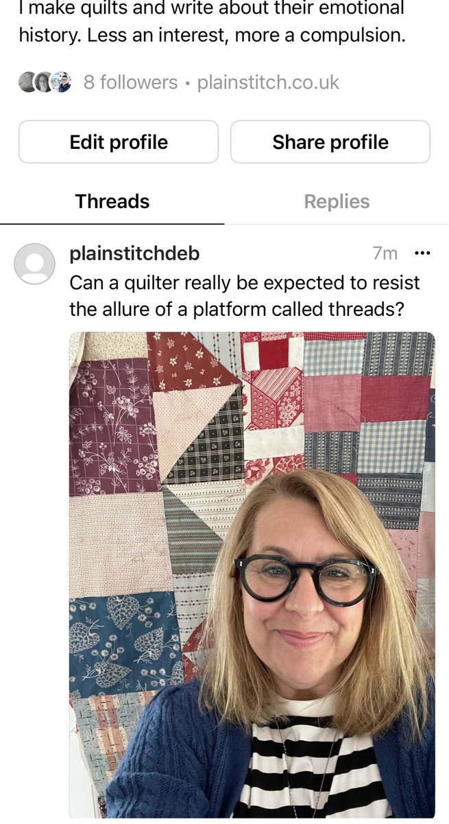 Following a thread…