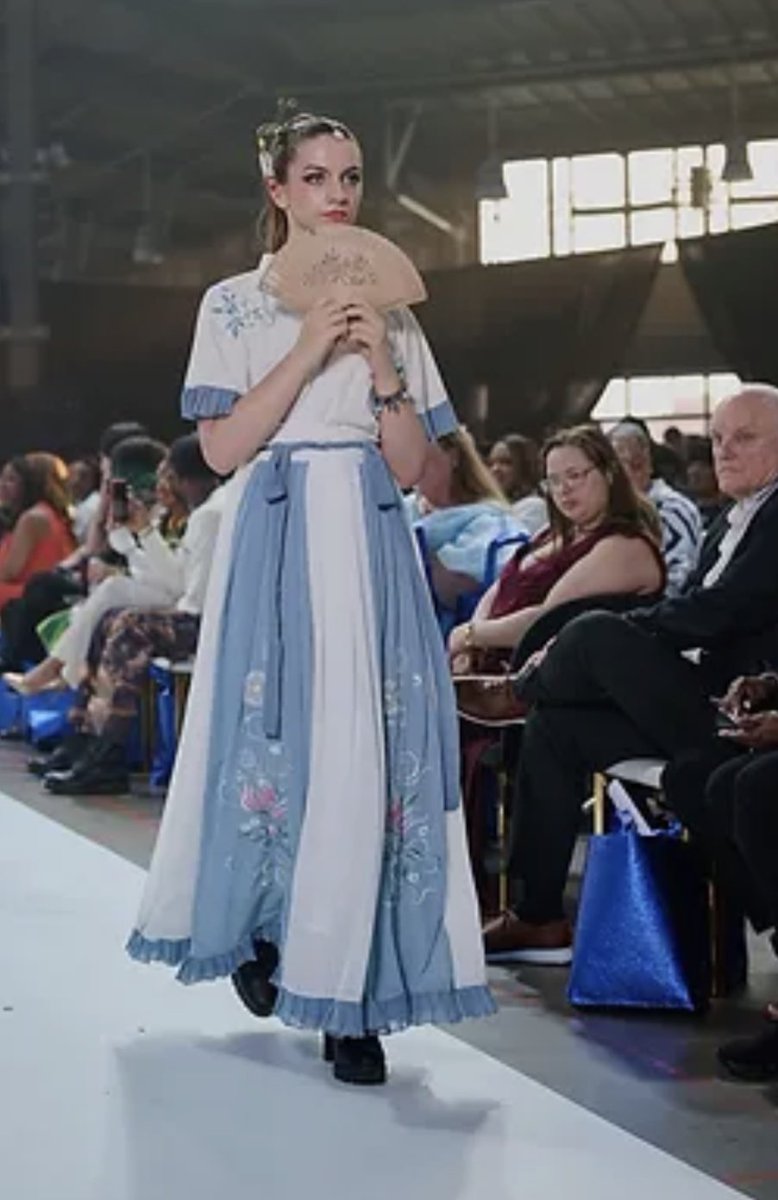 MIEmmaB's tweet photo. First #fashion runway down.  I’ve been cast for two walks in September for #NYFW #Model Hustling on my own #Initiative https://t.co/sHsNfgWqSB