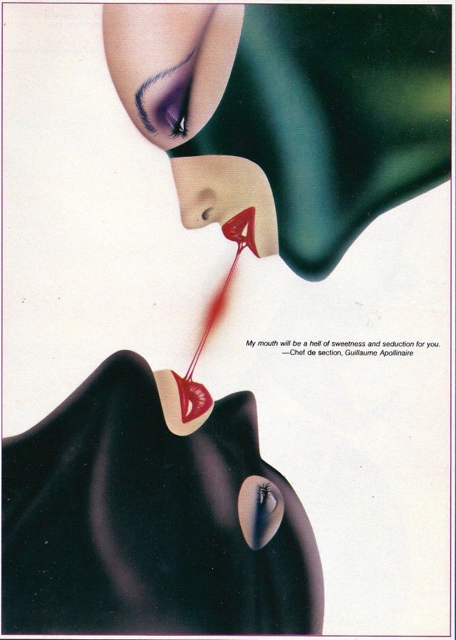 “Ma bouche te sera un enfer de douceur et de séduction” -Chef de section, Guillaume Apollinaire

Love ya <a href="/JudithPriestChi/">Judith Priest</a> ✨ thank you for wearing my face

📸: the incomparable <a href="/adamouahmane/">Adam Ouahmane</a>