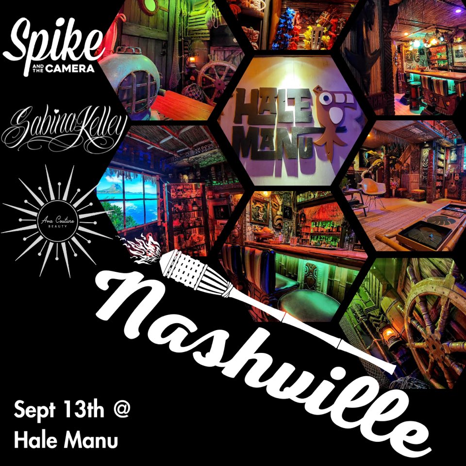 We’re Coming Back to Nashville 
ONE DAY ONLY! Tiki Themed Photoshoot with @spikeandthecamera
Model Coaching with <a href="/sabinakelley/">Melissa Passyn</a> Hair &amp; Makeup with @avacouturebeauty Exclusive Private Location @halemanutikibar Space is VERY Limited. For info more info DM @avacouturebeauty