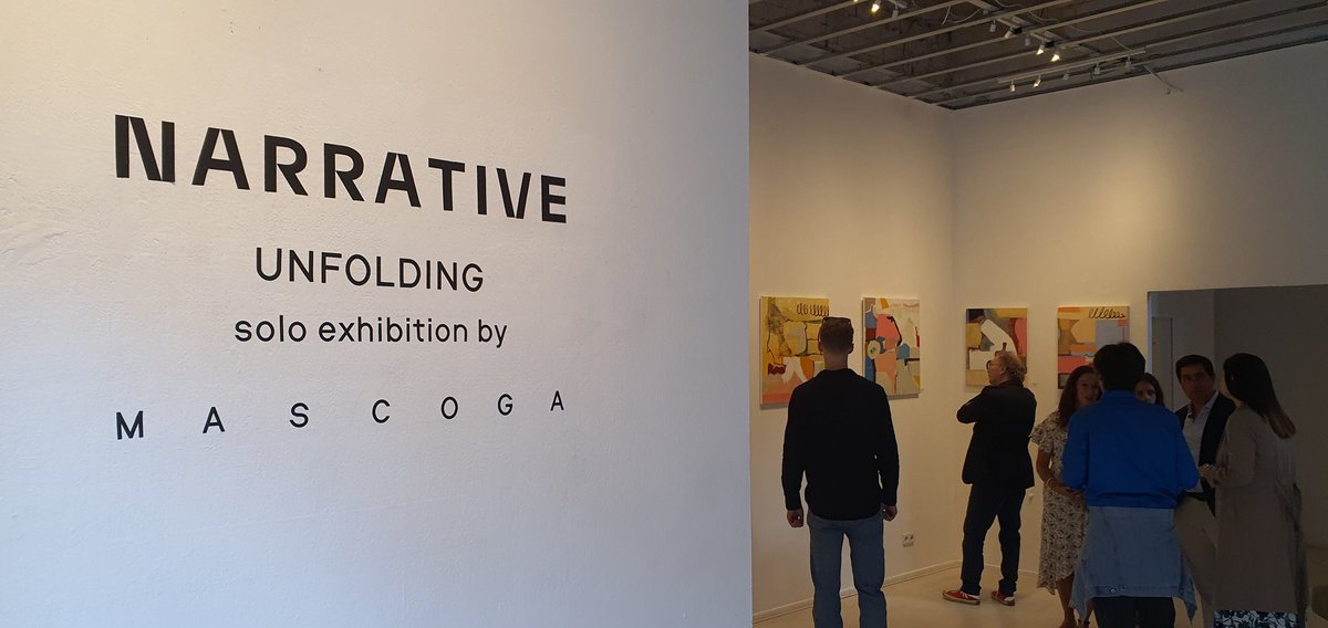 "NARRATIVE UNFOLDING" Solo Exhibition by MASCOGA (<a href="/MathiEscotto/">Mathias Escotto Gadea</a>) at Haze.Gallery starting today

#berlinart #artistexhibition #kunst #artgallery